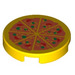 LEGO Tile 2 x 2 Round with Pizza with Bottom Stud Holder (14769)