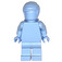 LEGO Awesome Bright Light Blue Monochrome Minifigure