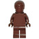 LEGO Awesome Reddish Brown monochrome Minifigure