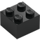 LEGO Black Brick 2 x 2 (3003 / 6223)