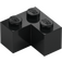 LEGO Black Brick 2 x 2 Corner (2357)