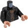 LEGO Black Corban Yaxley Minifig Torso (973 / 76382)