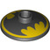 LEGO Dish 2 x 2 with Batman Symbol (4740 / 55056)