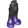 LEGO Hip with Pants with Dark Purple Boots (16925)