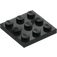 LEGO Black Plate 3 x 3 (11212)