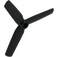 LEGO Black Propellor 3 Blade 9 Diameter with Recessed Center (15790)