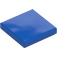 LEGO Blue Tile 2 x 2 with Groove (3068 / 88409)