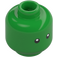 LEGO Bright Green Z-Blob Minifigure Head (Recessed Solid Stud) (3274 / 102976)