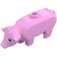 LEGO Bright Pink Pig with Black Eyes with White Pupils (68887 / 87876)