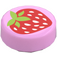 LEGO Tile 1 x 1 Round with Strawberry (15826 / 98138)