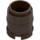 LEGO Dark Brown Barrel 2 x 2 x 1.7 (2489 / 26170)