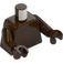 LEGO Dark Brown Torso with Arms and Hands (76382 / 88585)