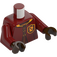 LEGO Dark Red Gryffindor Quidditch Minifig Torso (973 / 76382)