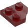 LEGO Dark Red Wedge Plate 2 x 2 Cut Corner (26601)