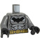 LEGO Batman Torso with Black Logo, Gold Belt and Black Hands (973 / 76382)