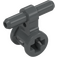 LEGO Dark Stone Gray Bushing with Pneumatic Connectors (53895 / 99021)