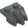 LEGO Dark Stone Gray Plate 1 x 2 with 3 Rock Claws (27261)