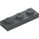 LEGO Dark Stone Gray Plate 1 x 3 (3623)