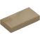 LEGO Dark Tan Tile 1 x 2 with Groove (3069 / 30070)