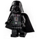 LEGO Darth Vader with White Head and Starched Cape with Printed Back Minifigure