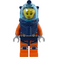 LEGO Deep Sea Diver with Helmet - Female Minifigure