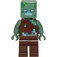 LEGO Drowned Zombie Minifigure