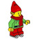 LEGO Elf (Red Hat) with Skates Minifigure