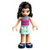 LEGO Emma with Purple Top Minifigure