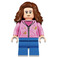 LEGO Hermione Granger with Bright Pink Jacket with Stains (Smile / Angry) Minifigure