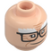 LEGO Carl Fredricksen Minifigure Head (Recessed Solid Stud) (3626 / 102089)