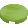 LEGO Lime Tile 2 x 2 Round with Bottom Stud Holder (14769)