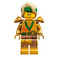 LEGO Lloyd - Golden Ninja with Shoulder Armor Minifigure