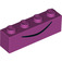 LEGO Magenta Brick 1 x 4 with Black Line (3010 / 52093)