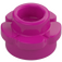 LEGO Magenta Flower 1 x 1 (24866)