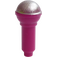 LEGO Magenta Microphone with Half Metallic Silver Top (21009 / 50511)