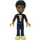 LEGO Martin with White Top and Black Jacket Minifigure