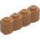 LEGO Medium Dark Flesh Brick 1 x 4 Log (30137)