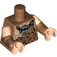 LEGO Medium Dark Flesh Clan of the Cave Batman Minifig Torso (973 / 16360)