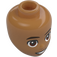 LEGO Minidoll Head with Young face with brown eyes (92198 / 103339)