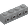 LEGO Medium Stone Gray Brick 1 x 4 with 4 Studs on One Side (30414)