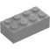 LEGO Medium Stone Gray Brick 2 x 4 (3001 / 72841)