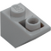 LEGO Medium Stone Gray Slope 1 x 2 (45°) Inverted (3665)