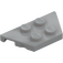 LEGO Medium Stone Gray Wedge Plate 2 x 4 (51739)