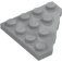 LEGO Medium Stone Gray Wedge Plate 4 x 4 Corner (30503)