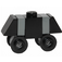 LEGO Mouse Droid (Dark Stone Gray) with Open Stud Wheels Minifigure