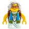 LEGO Mrs. Castillo with Brown Rolltop Backpack Minifigure