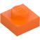 LEGO Orange Plate 1 x 1 (3024 / 30008)