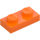 LEGO Orange Plate 1 x 2 (3023 / 28653)