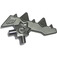 LEGO Pearl Dark Gray Blade with Spikes (23861 / 28683)