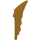 LEGO Blade with Serrated Edge with Axle Hole (2144)